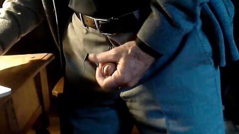 Mature Daddy's Solo Show