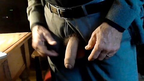 Mature Daddy's Solo Show