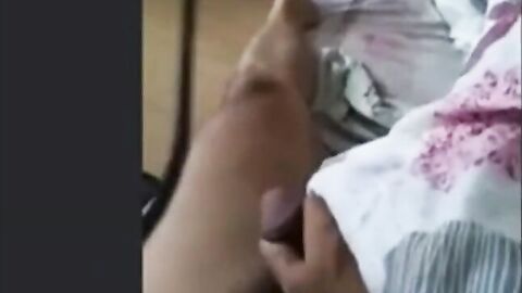 Big Toy Chinese Daddy Handjob