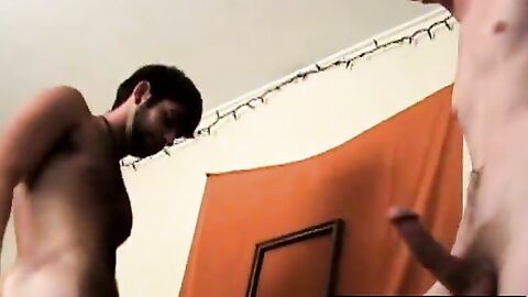 FuckingStraightBoys.com - Straight babe enjoys FMM threesome drilling from cute boys