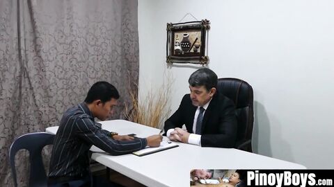 PinoyBoys.com - Mature homo sucking ass and cock before breeding twink bareback wildl