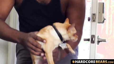 HardcoreBears.com - Chubby Emmett Frost rims Peter Pucker before ramming him raw enth