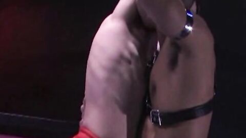 Antonio shows no mercy to a very able Daniel Dixx, whom Antonio first encounters chai