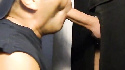 Glory Hole Cock Shoots a Huge Load