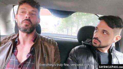 Rides make Roxas Estheim horny and let his pal Julian Shul fucks him