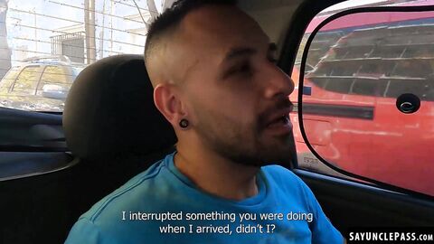 Milo Star gives his tight ass freely to his horny driver Crixxx Nie