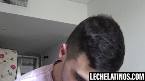 LecheLatinos.com - Cano's cum shower after riding my dick