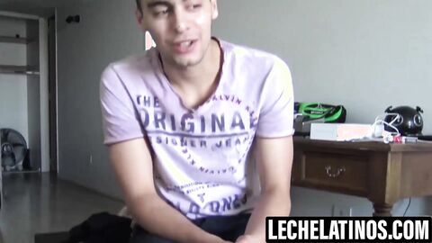 LecheLatinos.com - Cano's cum shower after riding my dick