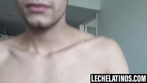 LecheLatinos.com - Cano's cum shower after riding my dick