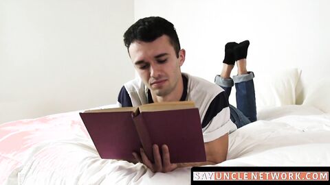 SayUncleNetwork.com - Twinky bareback banged and stretched by his stepbrother's thick