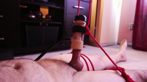 Toy Machine Milks Man Dry with Ruined Orgasms