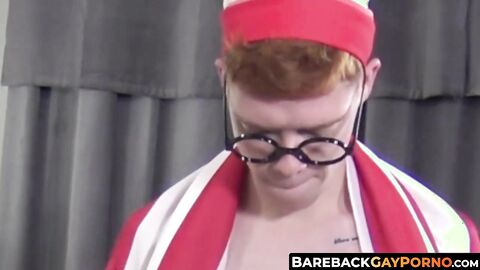 BarebackGayPorno.com - Wild and insatiable twinks Ashton Wayne and Connor Taylor bree