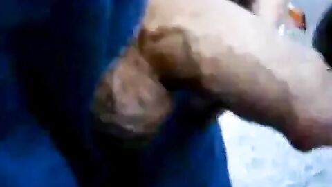 Outdoor Handjob with Silver Daddy