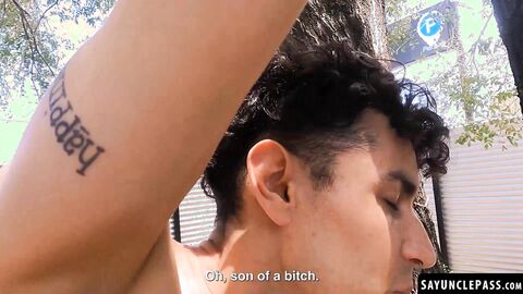 Horny Rodrigo El Santo fucks his very familiar passenger Sebas Gold