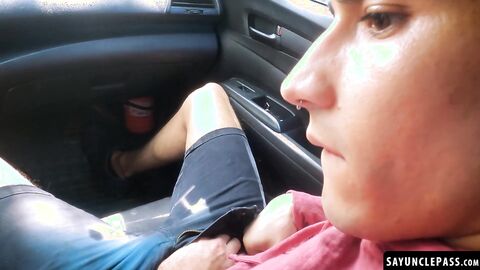 Horny Rodrigo El Santo fucks his very familiar passenger Sebas Gold