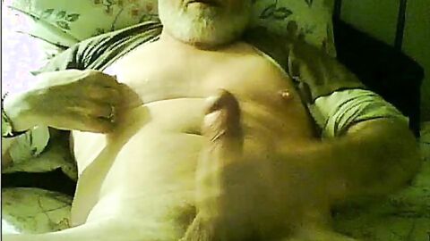 Grandpa Strokes on Cam