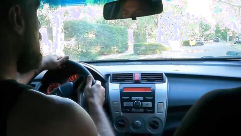 Horny Rodrigo El Santo got to fuck his sexy passenger Eric Deen