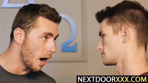 NextDoorXXX.com - Carter Woods' dick claims Trevor Harris' ass