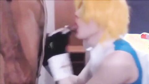 Sissy Beach Interracial Anal