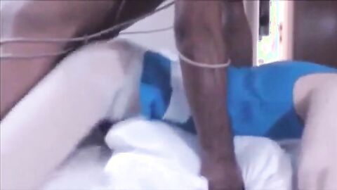 Sissy Beach Interracial Anal