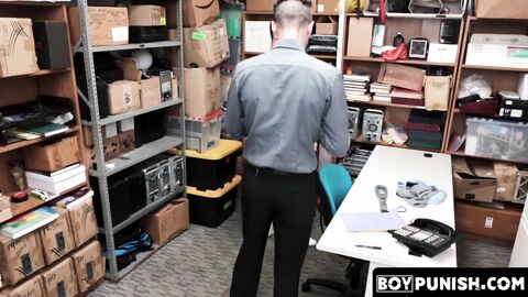 BoyPunish.com - Macho perp's raw, hard stripping and barebacking by a young, dominant