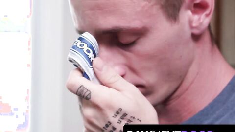 RawNextDoor.com - Gay deviant Lance Ford barebacked after pantie sniffing by Mason Wi