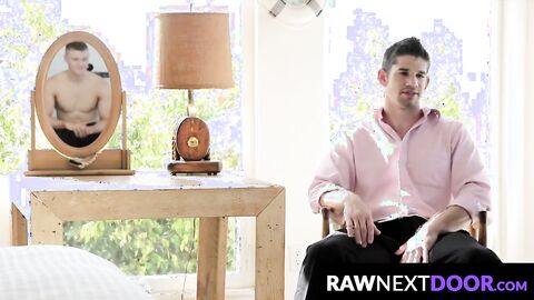 RawNextDoor.com - Good looking stud Alex Tanner sticks it to his boss Jason Richards