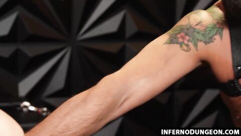 InfernoDungeon.com - Brock Kniles and Andrew Connor cum in fisting with Dominic