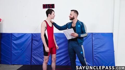 Dakota Lovell and Joel Someone practice turns to hot fuck session