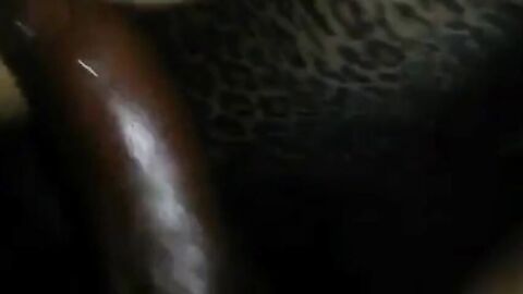 Amateur Interracial Bareback with a Manly Guy