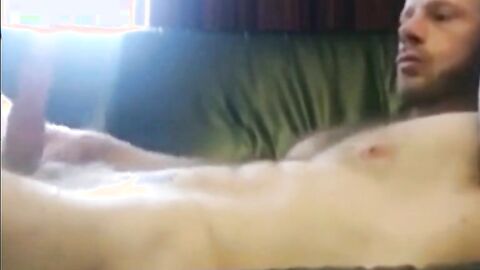 Furry-Balled Uncut Stud's Amateur Hunk Cumpilation