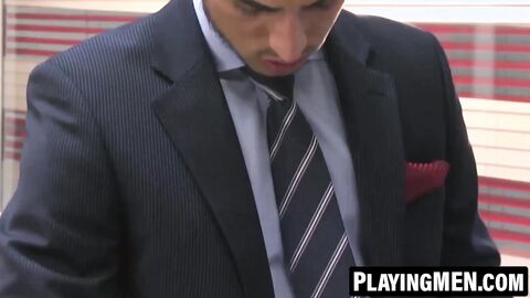 PlayingMen.com - Dani Robles fucked and sucked huge cock in threesome