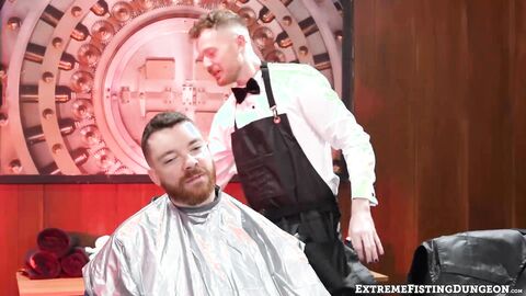 Hottie Nathan Daniels got his bubble butt pounded and fisted by jock Logan Bell