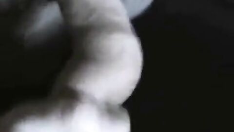 Docking, Cumming in Foreskin - Gay Amateur Handjob