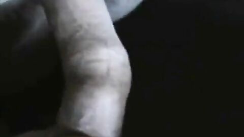 Docking, Cumming in Foreskin - Gay Amateur Handjob