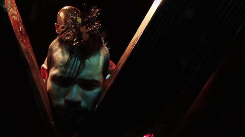 Muscular Draven Torres takes a flogging hard and fast and wants more