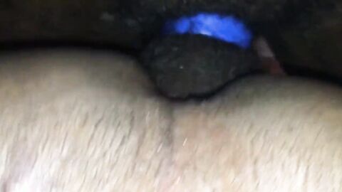 Latin Amateur Barebacked by BBC in Steamy Late-Night Session