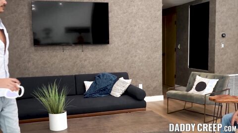 Xtian Mingle breeds his stepson Victor Pleases and makes him cum