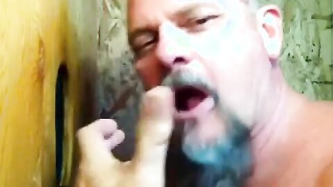 Black Glory Hole Cock