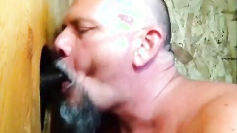 Black Glory Hole Cock