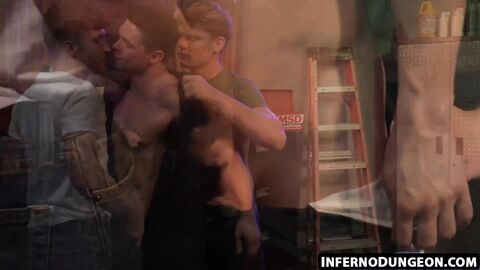 InfernoDungeon.com - Devin Franco fisted in threesome with Carter Collins