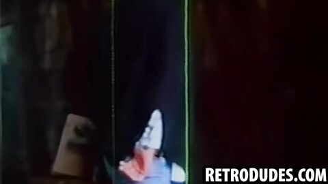 RetroDudes.com - Vintage stunner Keith Anthoni joins a wild orgy of sucking and dick