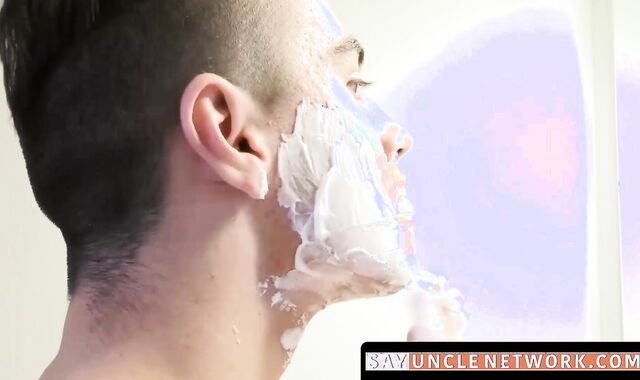 SayUncleNetwork.com - Lusty daddy drills his stepson with hard raw fucking and passio