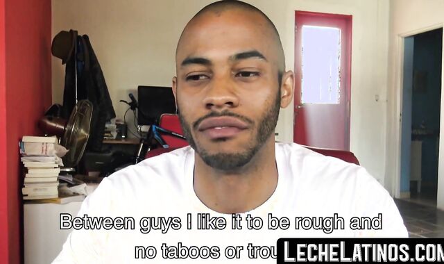 LecheLatinos.com - Straight jock's raw, hardcore threesome POV fuck for cash