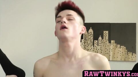 RawTwinkys.com - Young man's fantasy fulfilled with a steaming bare fucking session