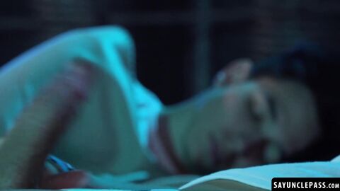 Vincent Landi begs for Antu Burghos to suck his swelling boner