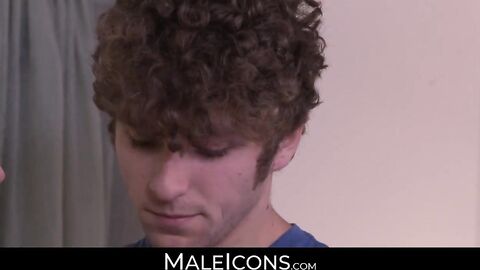 MaleIcons.com - Fit guy's massive anal invasion railing a sexy willing ass dude