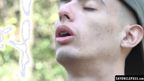 Nathan Gulit and Sly Conan hand in hand in pleasuring each other