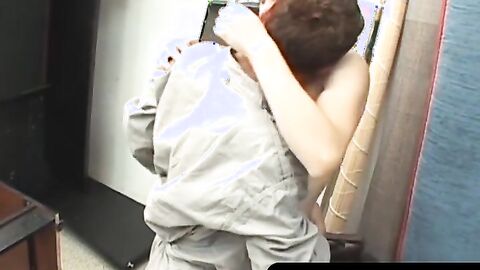 OTBXXX.com - Young amateur gay bareback slams his lover hard until climax