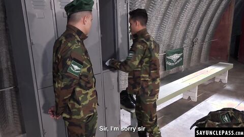 Cadet Giorgio Angelo got drilled and bred by Sergeant Faisul Bittar